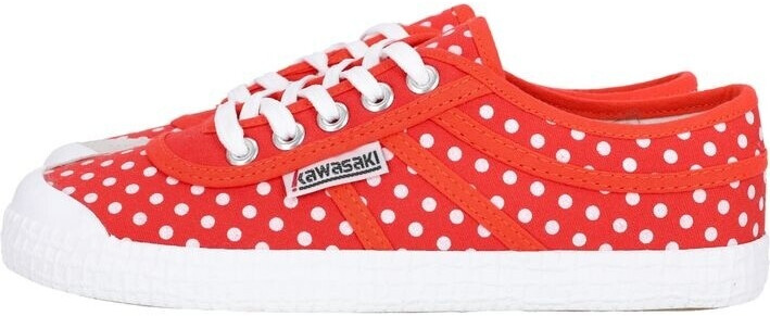 Kawasaki Footwear Polka Canvas Shoe Low-top 5030 Cherry Tomato