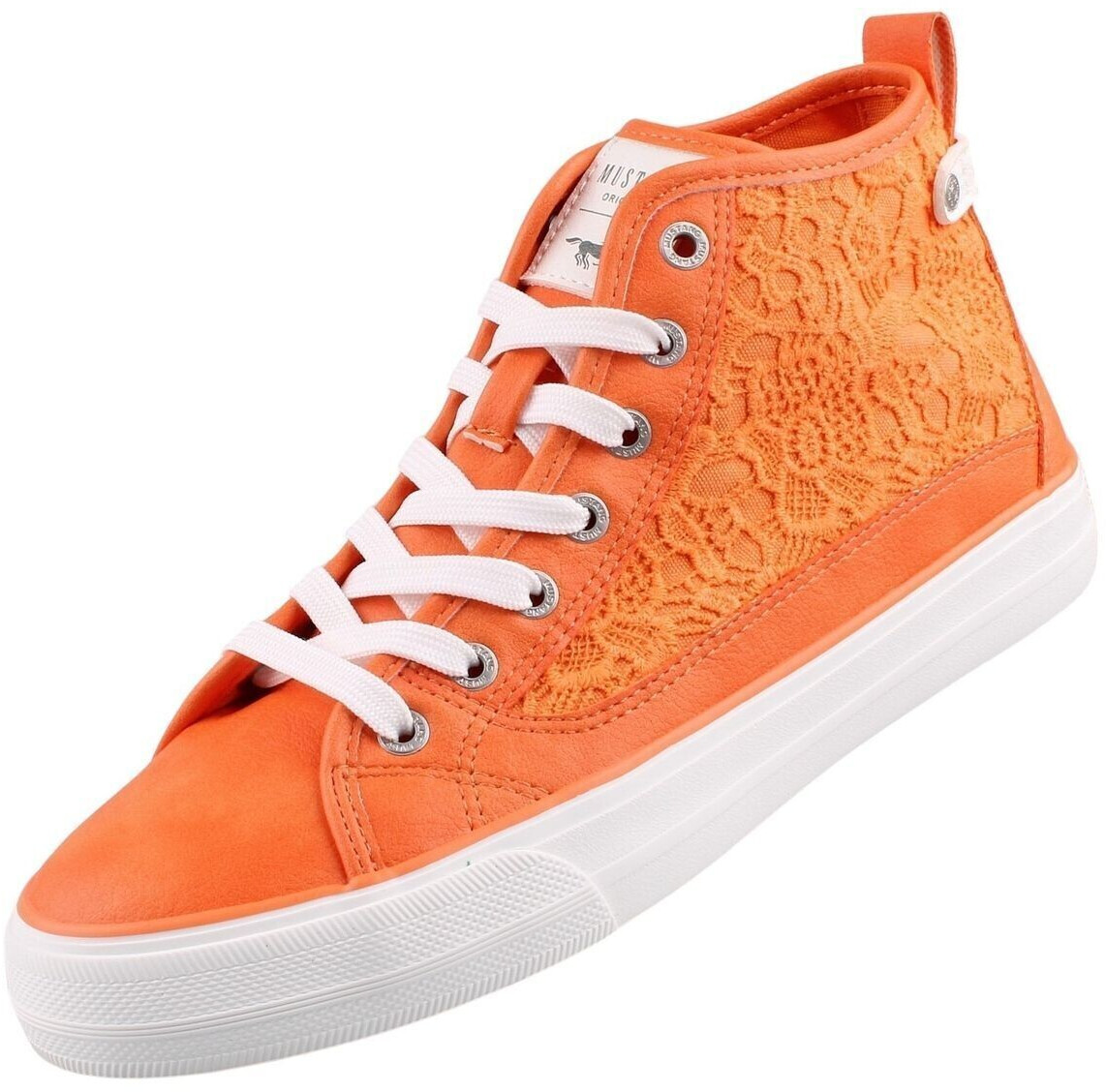 MUSTANG Sneaker Half Shoe orange 1272502 61 High-Top