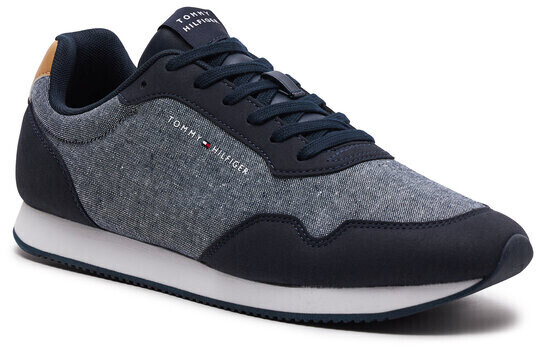 Tommy Hilfiger Sneakers Lo Runner Mix Chambray dark blue