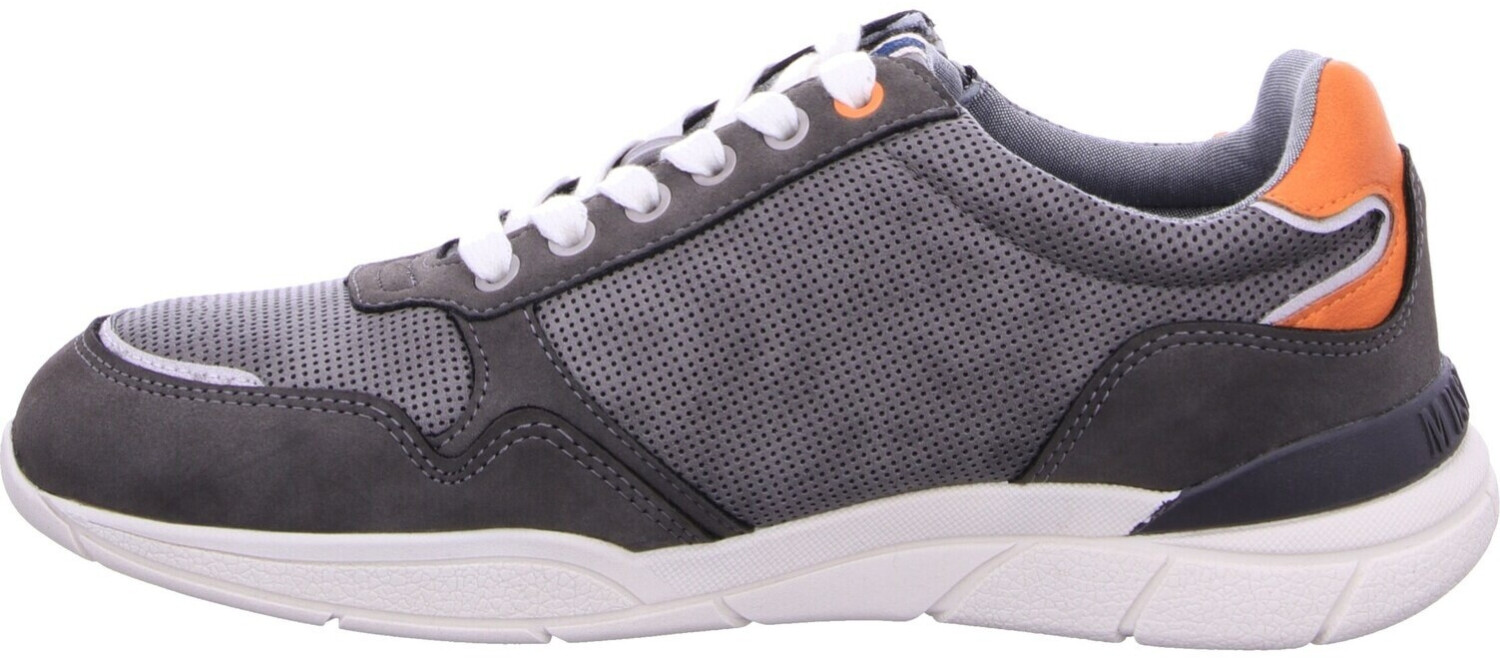MUSTANG Sneaker with side zipper gray