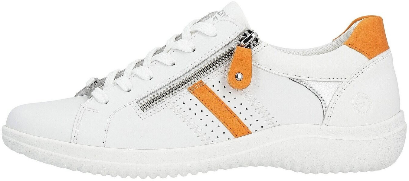 Remonte Dorndorf Sneaker leather zipper orange