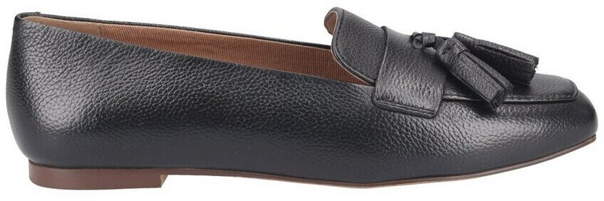 Geox Slipper Moccasin MARSILEA smooth leather black