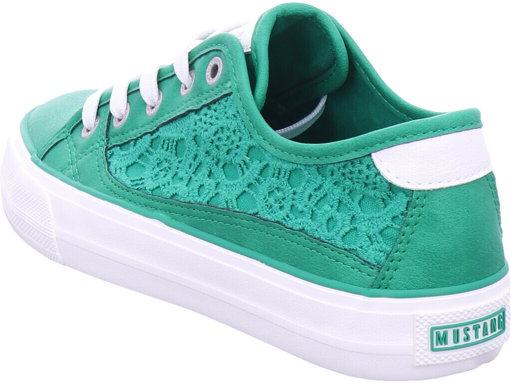 MUSTANG Sneakers made of fabric 1272-309-7 green