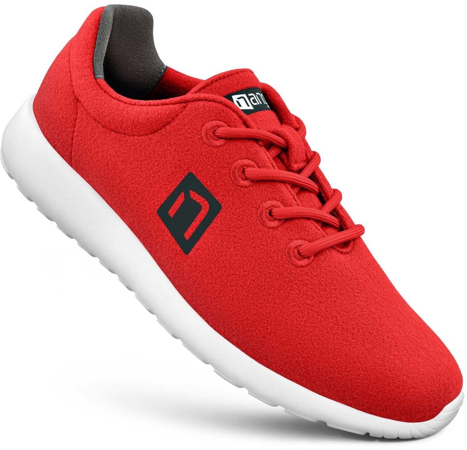 Nanga Sneaker Merinorunner Wool 100% Merino Wool red