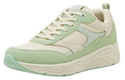 Esprit Leather sneakers light green