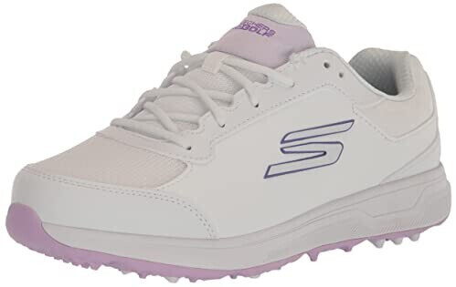 Skechers Prime Relaxed Fit Spikeless Golf Shoe Sneaker white lavender