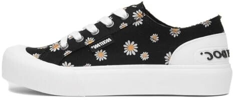 Rocket Dog Jazzin Plus Sneaker black with daisies