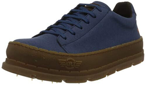Art Blue Planet Platform Shoes navy blue