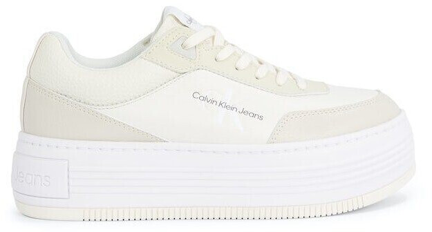 Calvin Klein Sneakers Bold Flatf Low Lace Mix Ml Fad YW0YW01316 beige