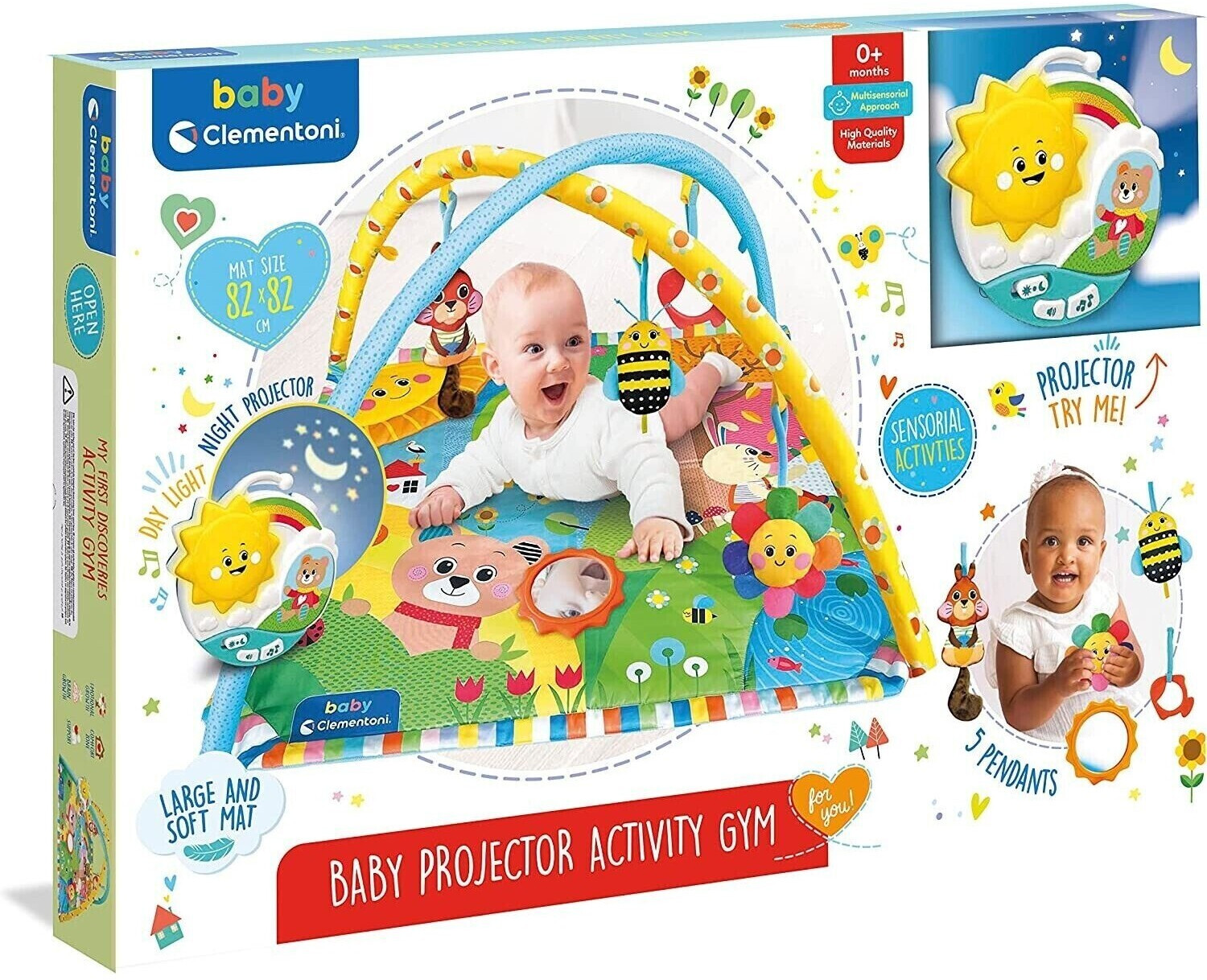 Clementoni Baby Projector Activity Gym a 49 95 oggi Migliori prezzi e offerte su idealo
