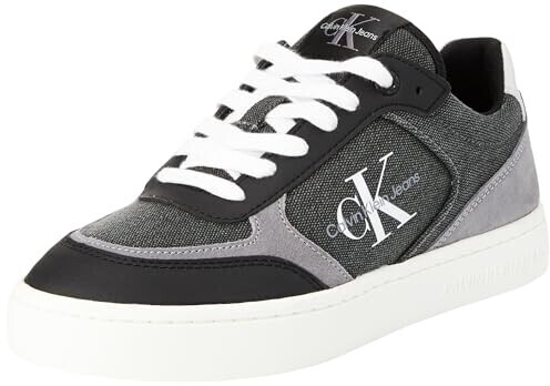 Calvin Klein Canvas Cupsole Sneaker black stormfront