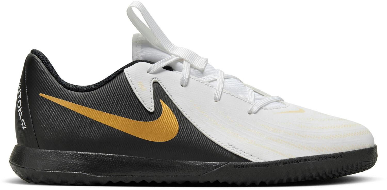 Nike Jr. Phantom GX 2 Academy IC FJ2609 white black metallic gold coin ab 44 00 Preisvergleich bei idealo