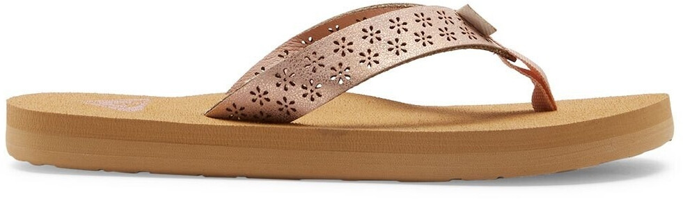 Roxy RG Porto Motif Flip Flops golden