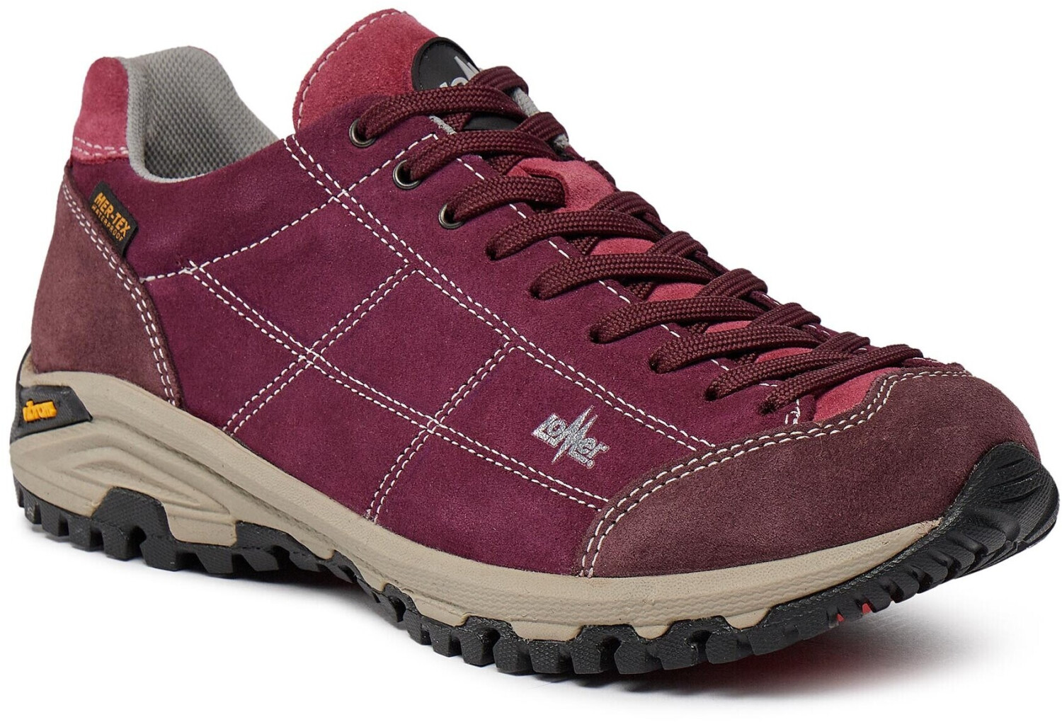 Lomer Trekking Shoes Maipos Mtx Suede dark red