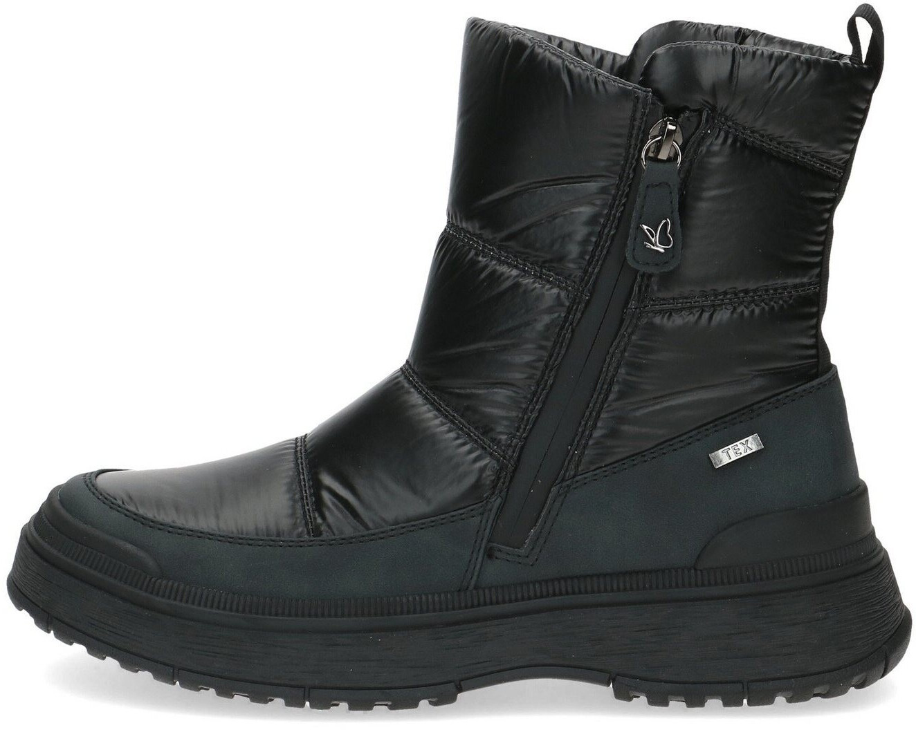 Caprice with practical removable insole black