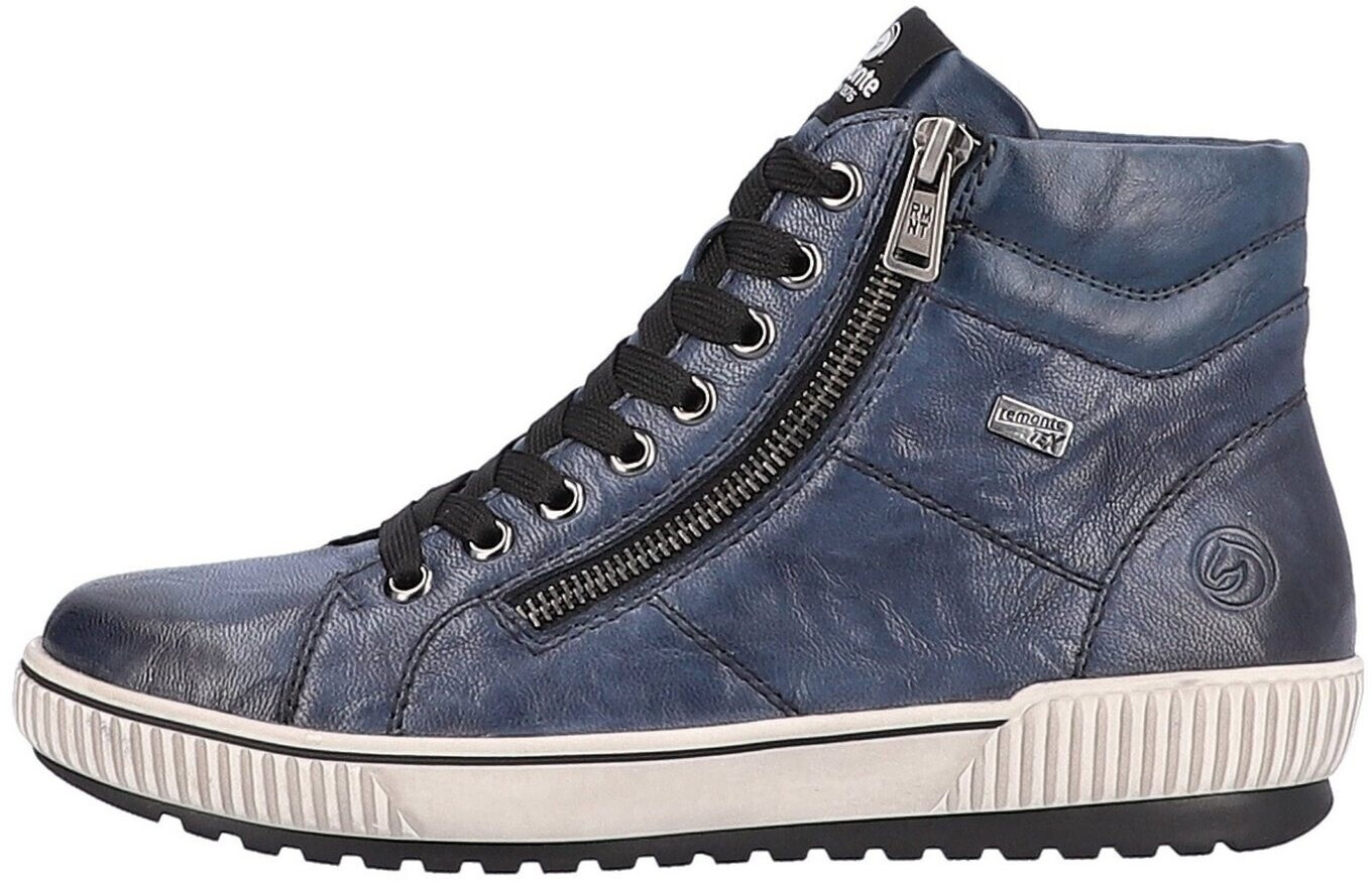 Remonte Dorndorf blue zipper leather D0772-14