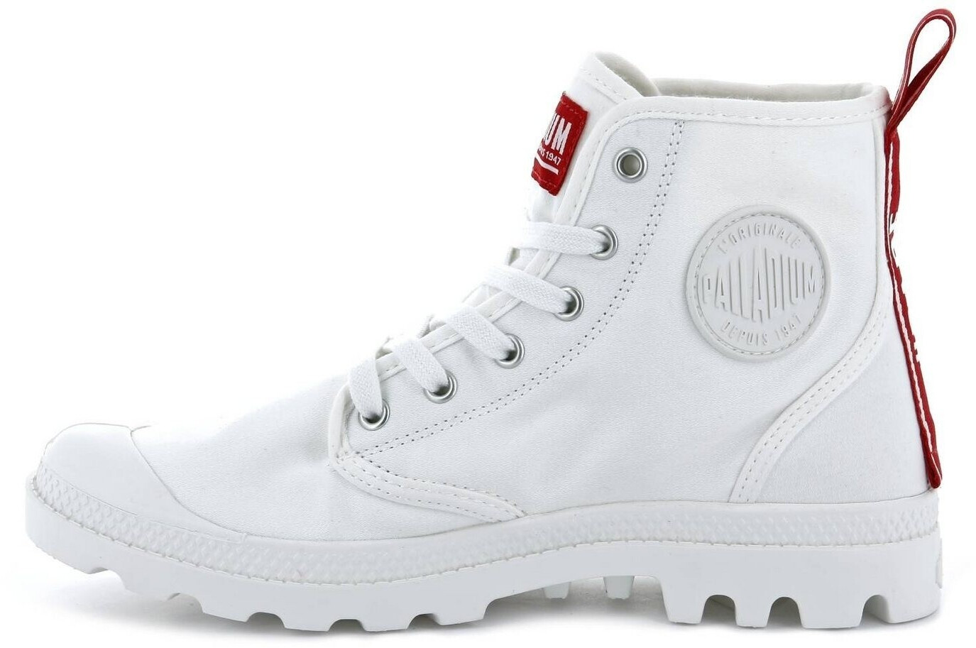 Palladium Lace-up Pampa Hi Dare 76258-116-M white