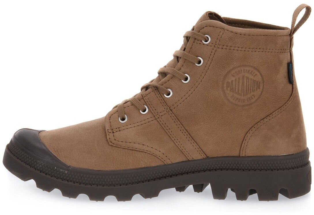 Palladium Pallabrousse Hi WP Men's Shoes bone-brown 77983-230-M