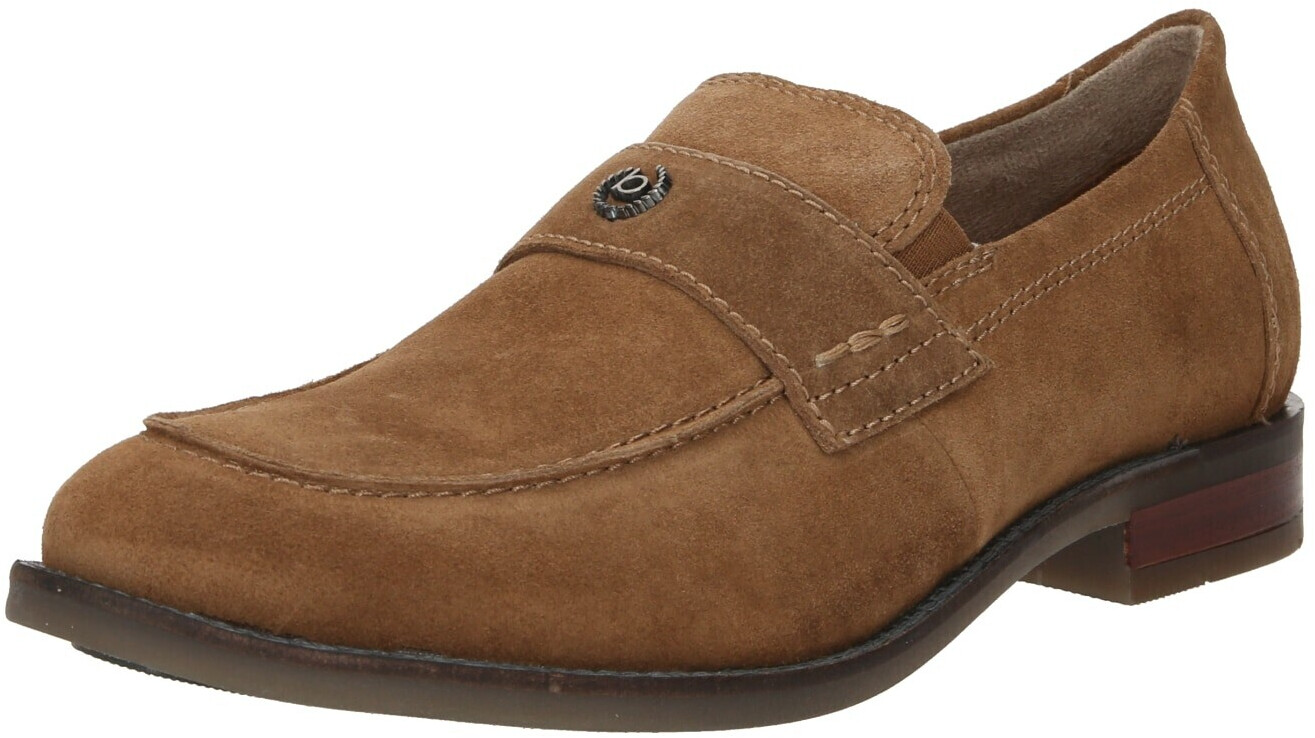 Bugatti Loafer beige block heel