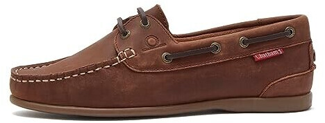 Chatham Penang Boat Shoe dark tan