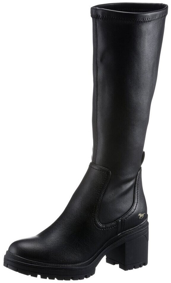 MUSTANG with 5cm block heel black