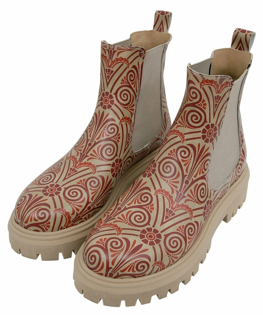 DOGO Majestic Gold Chelseaboots beige