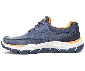 Buy Skechers Respected Loleto Moc Toe Bungee Lace Slip On navy blue from 75.00 Today Best Deals on idealo