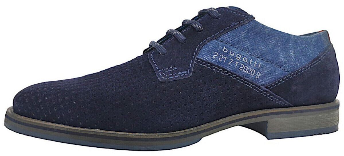 Bugatti Buller Comfort Men's Elegant Lace-up Shoe blue