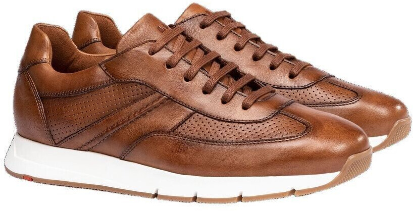 LLOYD Sneaker lacing leather brown