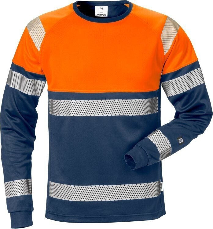 Fristads T-Shirt High Vis 7519 THV orange/navy