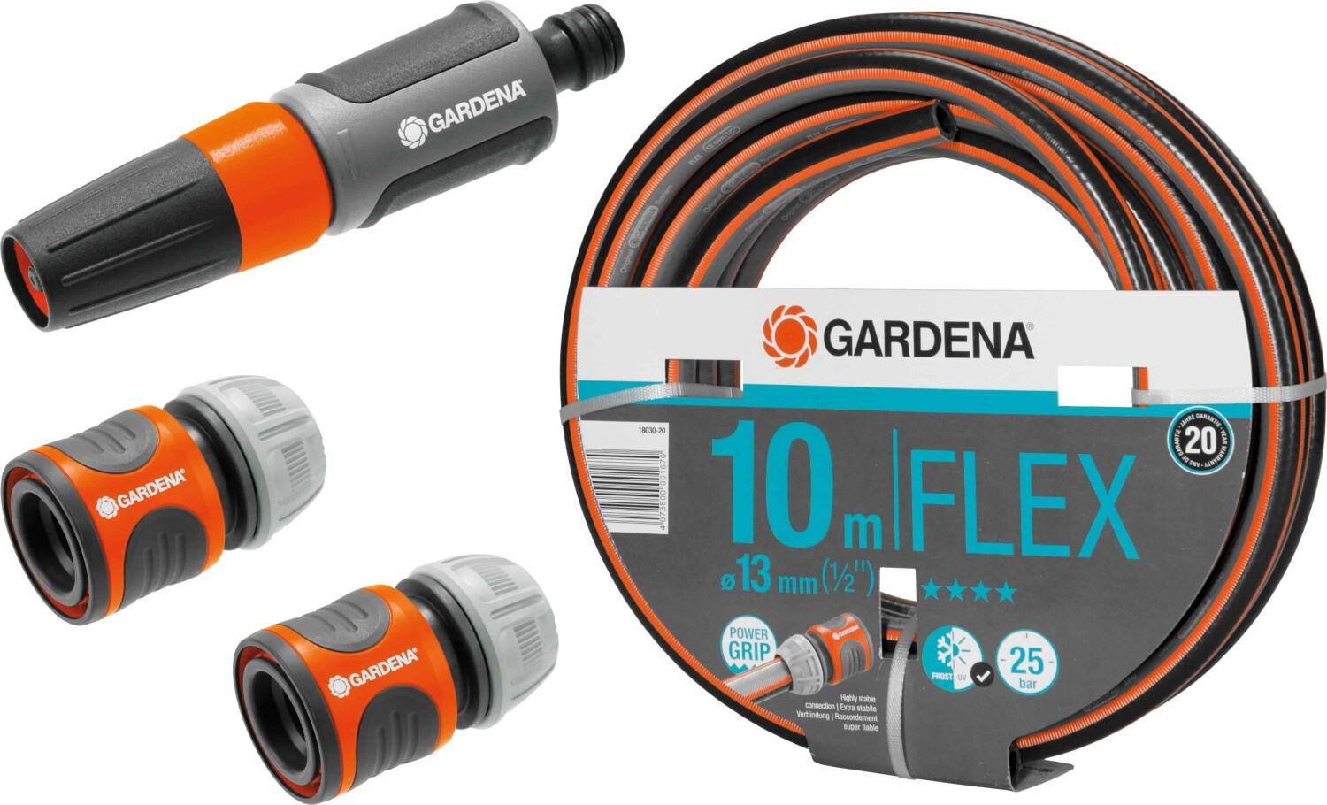Gardena GartenschlauchSet 10 m 2x Verbinder Gartensprüher ab 31,99