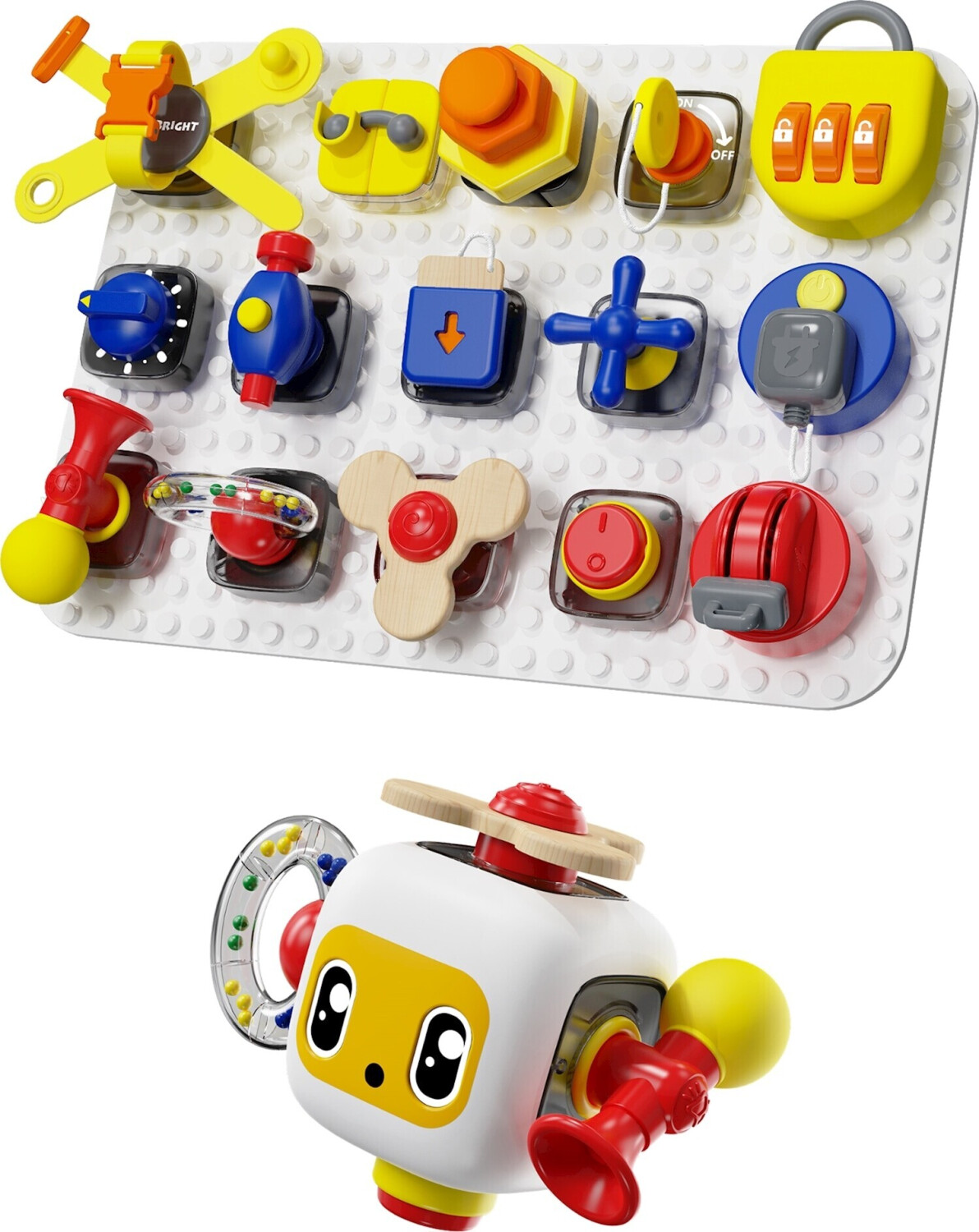 TopBright Toys Busy Board Deluxe Set