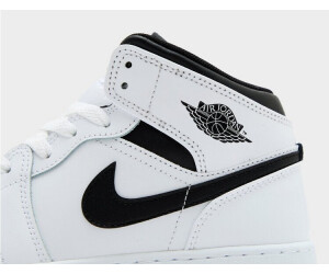 Nike Air Jordan 1 Mid Kids white white black black au meilleur prix sur idealo