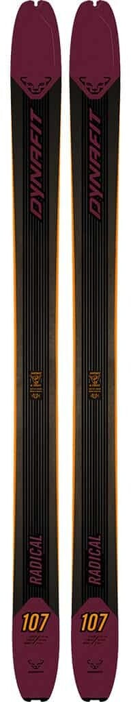 Dynafit Radical 107 Tourenski Unisex (2023) burgundy