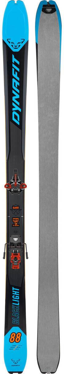 Dynafit Blacklight 88 Ski Set (2023) frost blue/carbon black