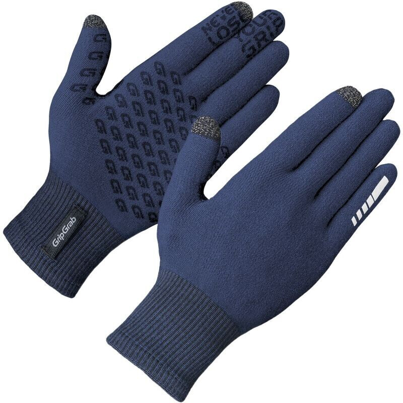 GripGrab Primavera 2 Merino gloves Navy Blue