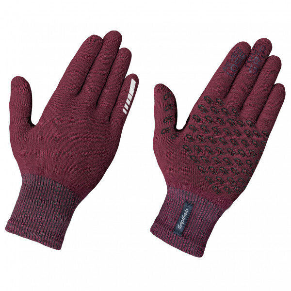 GripGrab Primavera 2 Merino gloves Dark Red