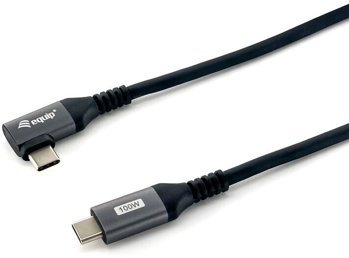 Cavo Equip USB 3.1 Da USB A A USB C – 1 Metro Nero – Cavo Dati E Ricarica Veloce Maschio-maschio