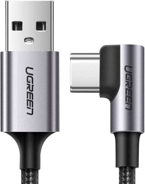 Ugreen 50942 Gewinkeltes USB-C zu USB-A Data Kabel 2m, schwarz, Bild 18
