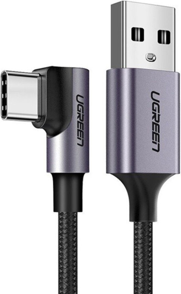 Ugreen 50942 Gewinkeltes USB-C zu USB-A Data Kabel 2m, schwarz, Bild 31
