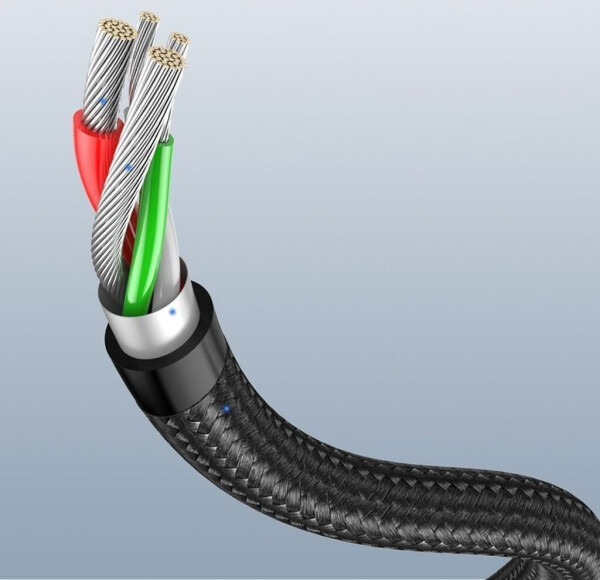 Ugreen 50942 Gewinkeltes USB-C zu USB-A Data Kabel 2m, schwarz, Bild 9