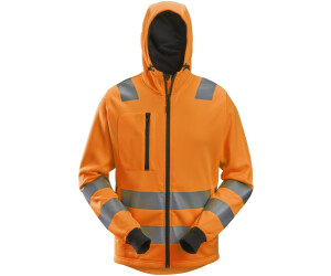 Snickers AllroundWork Hi-Vis Hoodie mit Reißverschluss High-Vis Orange