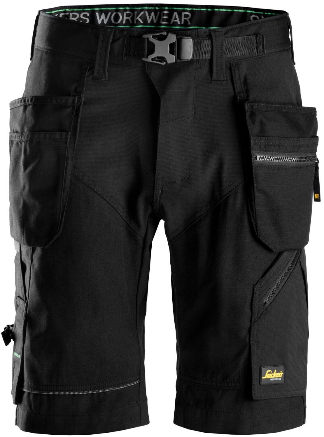 Snickers FlexiWork Shorts with Holster pockets black