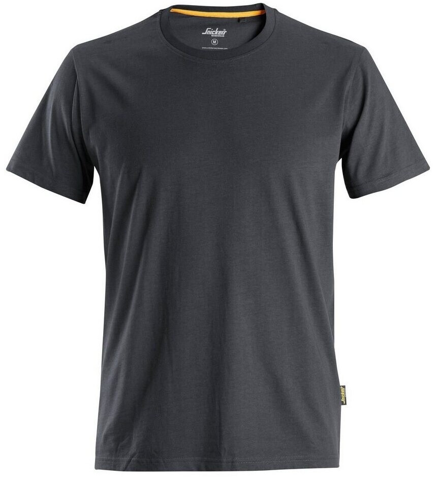 Snickers AllroundWork T-Shirt organic Cottone steehlgrey