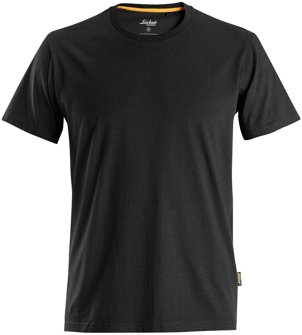 Snickers AllroundWork T-Shirt organische Cottone black