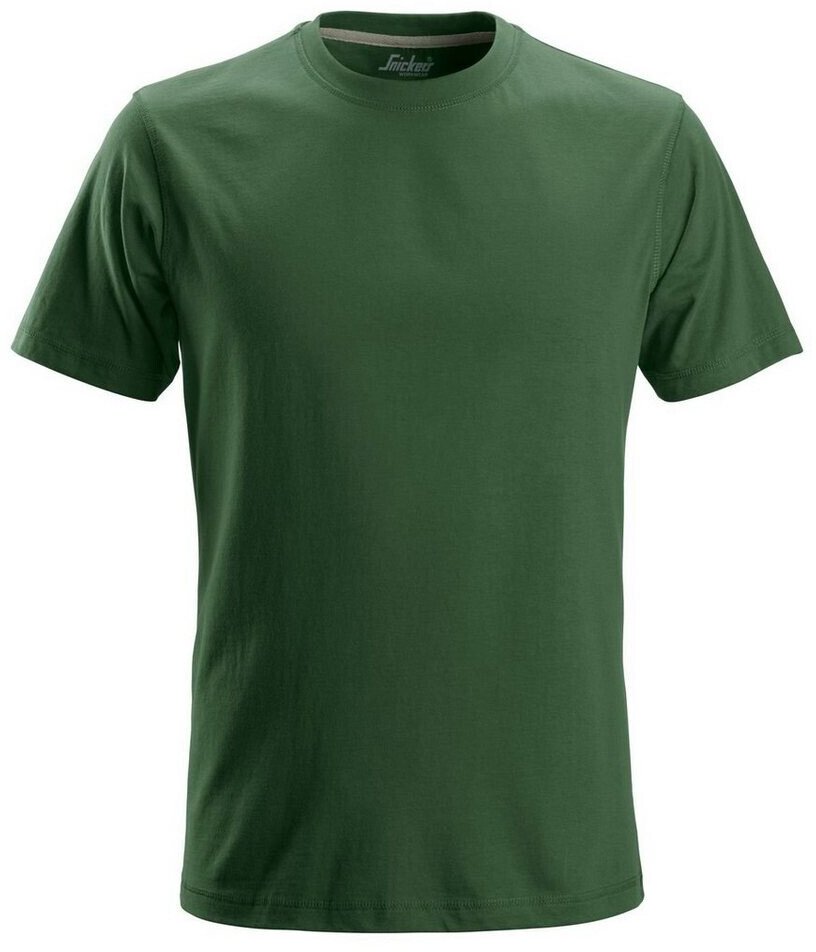 Snickers Cotton T-Shirt Waldgrün