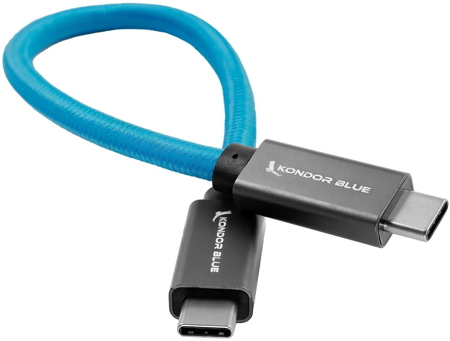 Design Letters USB-C Zu USB-C-Kabel – 2 M, Geflochtenes Nylon, Kompatibel Mit MacBook & IPad Pro
