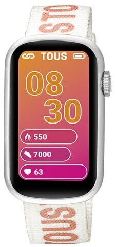 Tous T-Band Nylon Silicone rose/blanc