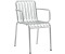 HAY Palissade Arm Chair silver 51x80x56 cm galvanized hot galvanized (406)