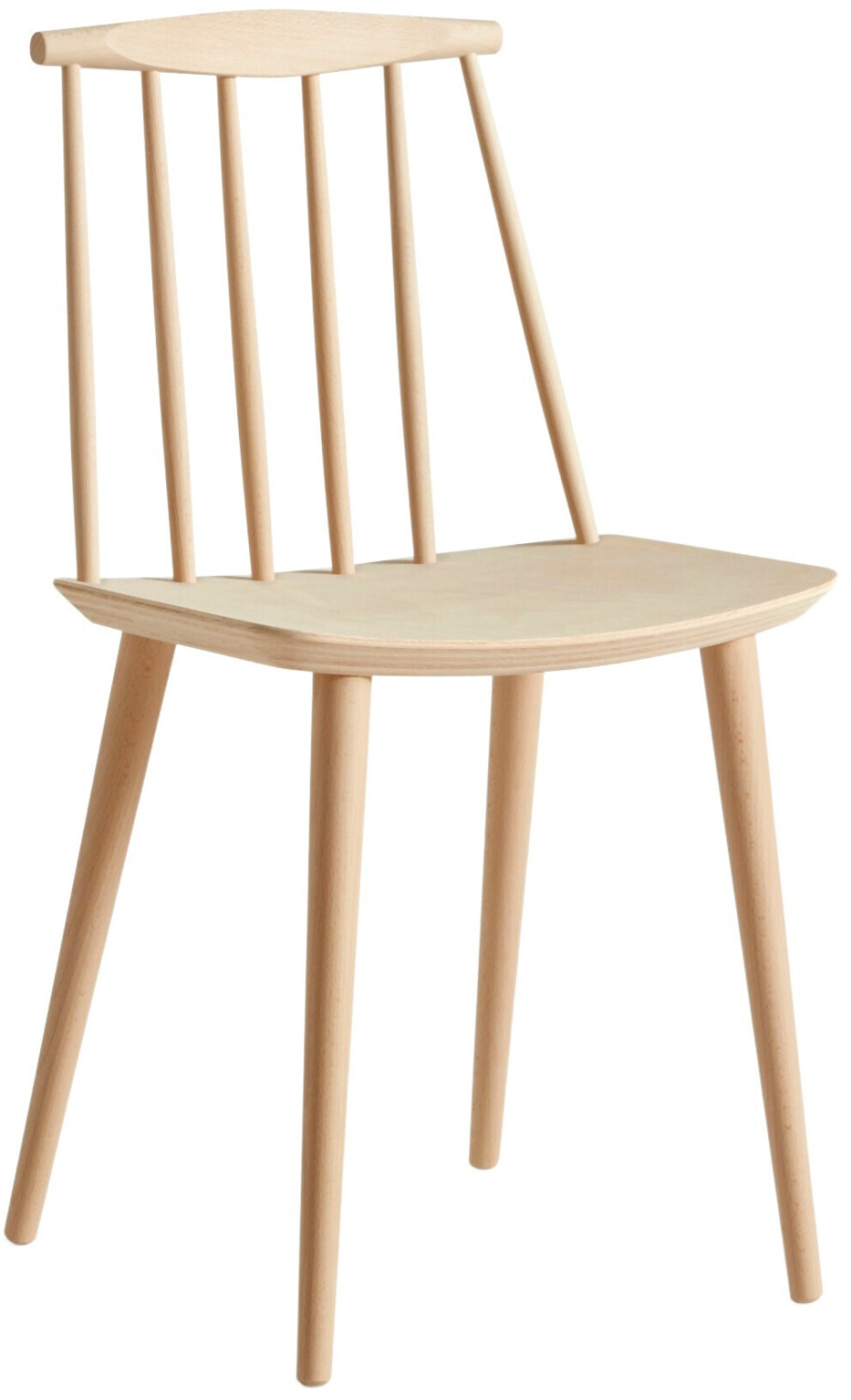 HAY J77 chair brown 43x79x43 cm natural beech (AA569-A213) (006)